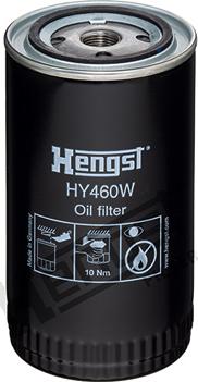 Hengst Filter HY460W - Фільтр, Гідравлічна система приводу робочого устаткування autocars.com.ua