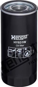Hengst Filter HY831W - Фільтр, Гідравлічна система приводу робочого устаткування autocars.com.ua