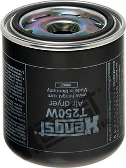Hengst Filter T250W - Патрон осушувача повітря, пневматична система autocars.com.ua