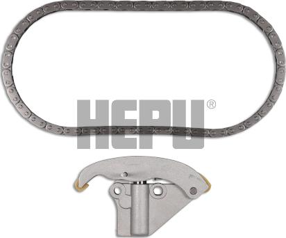 Hepu 21-0366 - Комплект ланцюга приводу распредвала autocars.com.ua