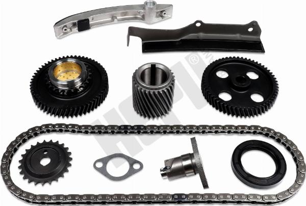 Hepu 21-0386 - Комплект ланцюга приводу распредвала autocars.com.ua