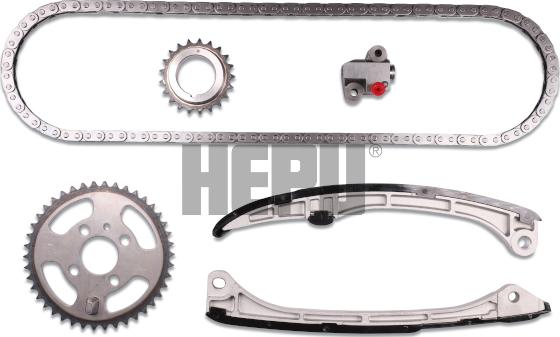 Hepu 21-0450 - Комплект ланцюга приводу распредвала autocars.com.ua