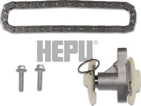Hepu 21-0582 - Комплект цепи привода распредвала avtokuzovplus.com.ua