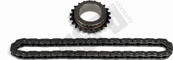 Hepu 21-0712 - Комплект ланцюга, привід масляного насоса autocars.com.ua