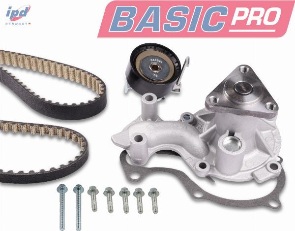 Hepu K62590 - Водяний насос + комплект зубчатого ременя autocars.com.ua