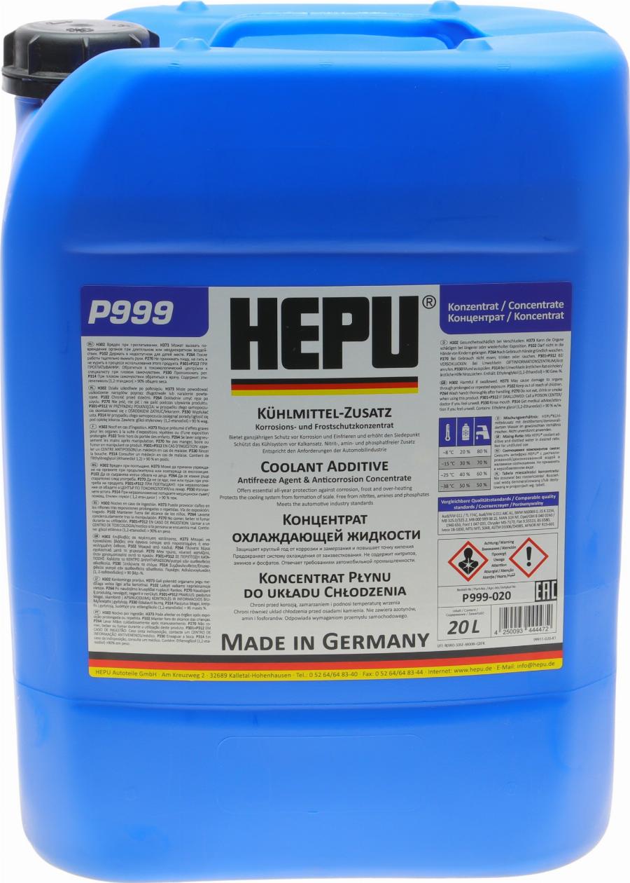 Hepu P999-020 - Антифриз autocars.com.ua