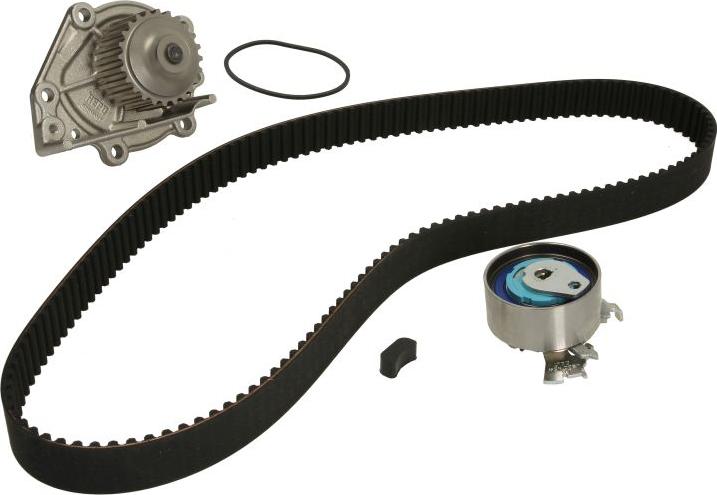 Hepu PK00451 - Водяний насос + комплект зубчатого ременя autocars.com.ua