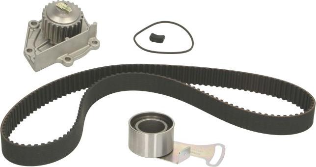 Hepu PK00453 - Водяний насос + комплект зубчатого ременя autocars.com.ua