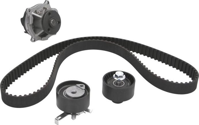 Hepu PK02361 - Водяний насос + комплект зубчатого ременя autocars.com.ua