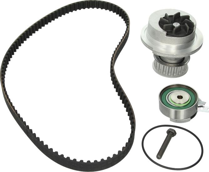 Hepu PK03121 - Водяний насос + комплект зубчатого ременя autocars.com.ua