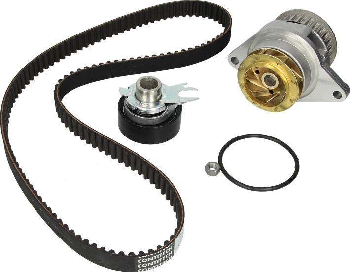 Hepu PK05402 - Водяний насос + комплект зубчатого ременя autocars.com.ua