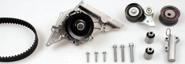 Hepu PK05792 - Водяний насос + комплект зубчатого ременя autocars.com.ua