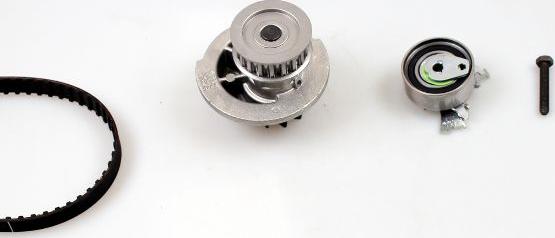 Hepu PK07910 - Водяний насос + комплект зубчатого ременя autocars.com.ua