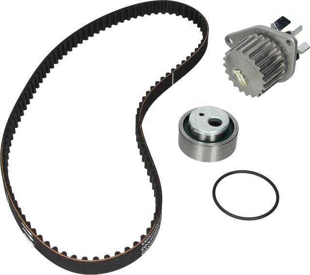 Hepu PK08130 - Водяний насос + комплект зубчатого ременя autocars.com.ua