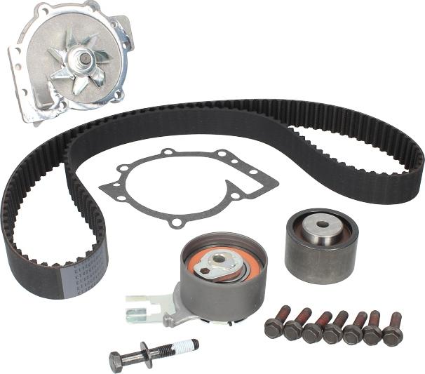 Hepu PK09800 - Водяний насос + комплект зубчатого ременя autocars.com.ua