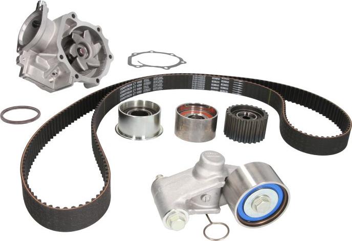 Hepu PK17200 - Водяний насос + комплект зубчатого ременя autocars.com.ua