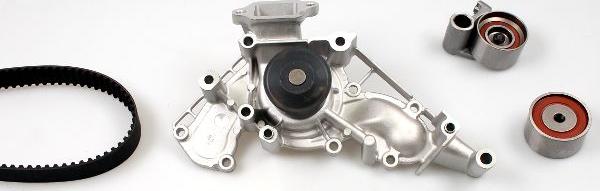 Hepu PK77030 - Водяний насос + комплект зубчатого ременя autocars.com.ua