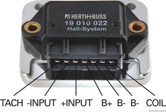 Herth+Buss Elparts 19010022 - Коммутатор, система зажигания avtokuzovplus.com.ua