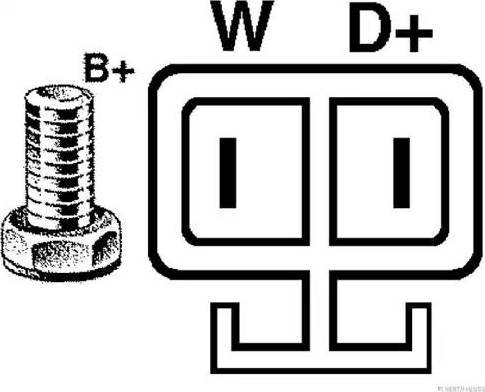 Herth+Buss Elparts 32170505 - Генератор autocars.com.ua