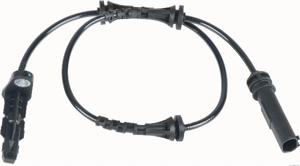Herth+Buss Elparts 70660198 - Датчик ABS, частота обертання колеса autocars.com.ua