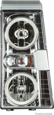 Herth+Buss Elparts 81658086 - Основна фара autocars.com.ua