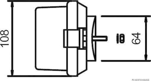 Herth+Buss Elparts 82840540 - Задній ліхтар autocars.com.ua