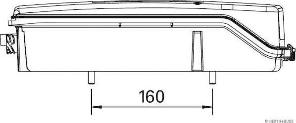 Herth+Buss Elparts 83840676 - Задній ліхтар autocars.com.ua