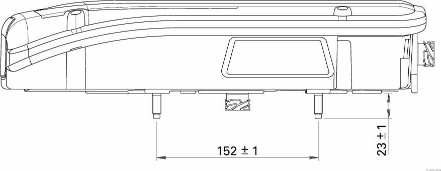 Herth+Buss Elparts 83840704 - Задній ліхтар autocars.com.ua