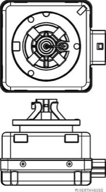 Herth+Buss Elparts 89901313 - Лампа розжарювання, фара дальнього світла autocars.com.ua