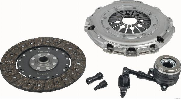 Herth+Buss Jakoparts J20005100 - Комплект зчеплення autocars.com.ua