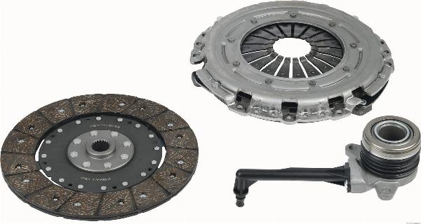 Herth+Buss Jakoparts J20005101 - Комплект зчеплення autocars.com.ua