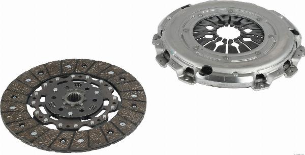 Herth+Buss Jakoparts J2000815 - Комплект зчеплення autocars.com.ua