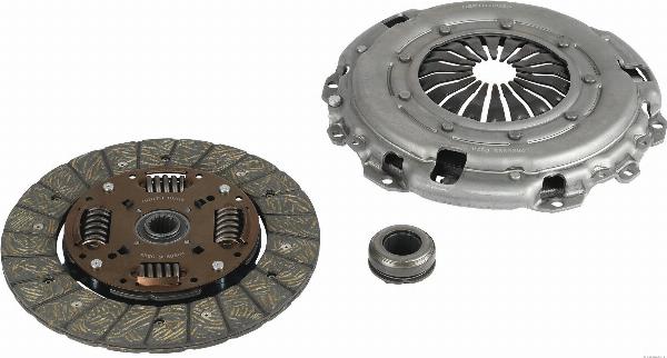 Herth+Buss Jakoparts J2000819 - Комплект зчеплення autocars.com.ua