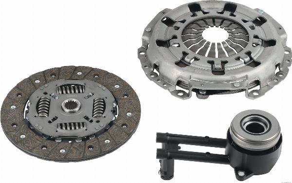 Herth+Buss Jakoparts J2000827 - Комплект зчеплення autocars.com.ua