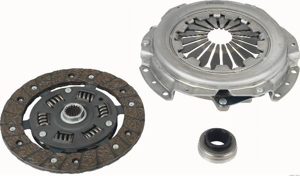 Herth+Buss Jakoparts J2000835 - Комплект зчеплення autocars.com.ua