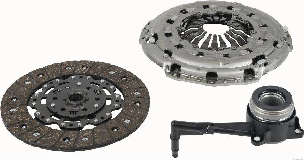 Herth+Buss Jakoparts J2000837 - Комплект зчеплення autocars.com.ua