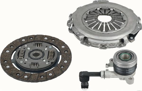 Herth+Buss Jakoparts J2000843 - Комплект зчеплення autocars.com.ua