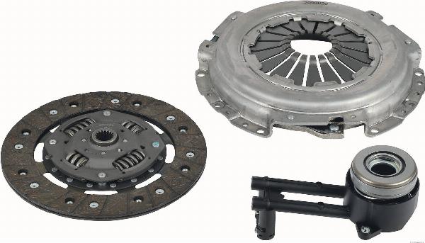 Herth+Buss Jakoparts J2000845 - Комплект зчеплення autocars.com.ua