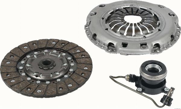 Herth+Buss Jakoparts J2000846 - Комплект зчеплення autocars.com.ua
