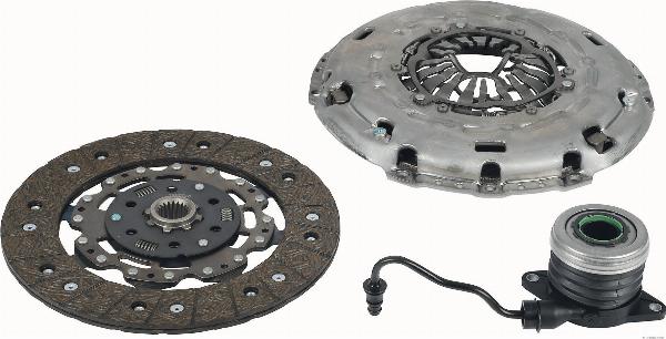 Herth+Buss Jakoparts J2000849 - Комплект зчеплення autocars.com.ua