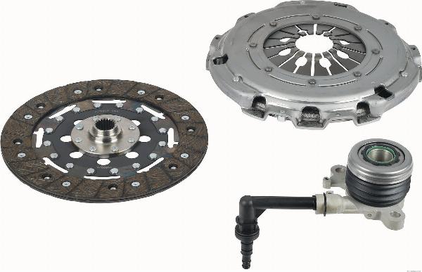 Herth+Buss Jakoparts J2001322 - Комплект зчеплення autocars.com.ua