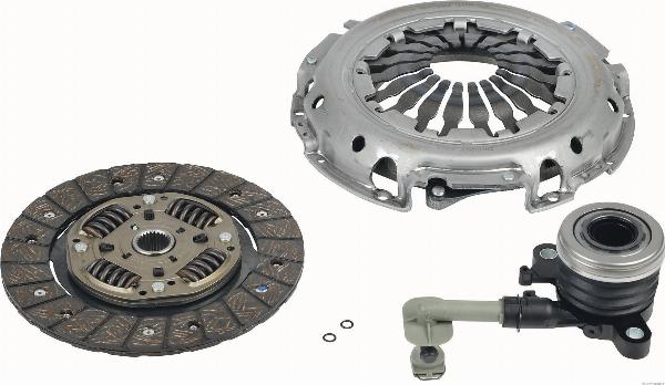 Herth+Buss Jakoparts J2001325 - Комплект зчеплення autocars.com.ua