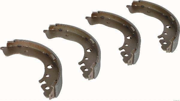 Herth+Buss Jakoparts J3504007 - Комплект гальм, барабанний механізм autocars.com.ua