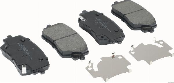 Herth+Buss Jakoparts J3600572 - Гальмівні колодки, дискові гальма autocars.com.ua