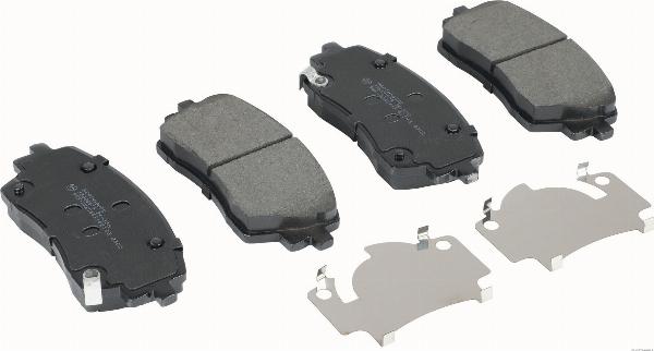 Herth+Buss Jakoparts J3600579 - Гальмівні колодки, дискові гальма autocars.com.ua