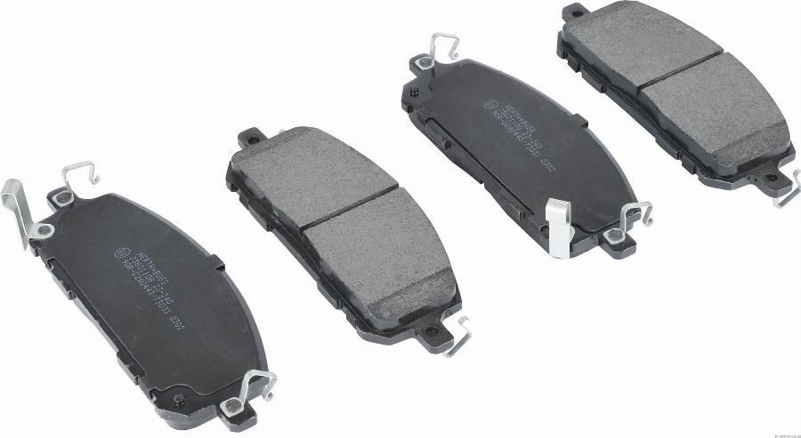 Herth+Buss Jakoparts J3601108 - Гальмівні колодки, дискові гальма autocars.com.ua