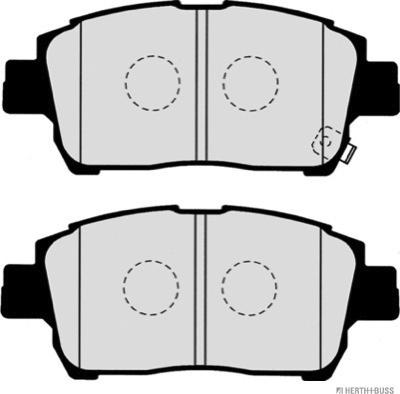 Herth+Buss Jakoparts J3602088 - Тормозные колодки, дисковые, комплект autodnr.net