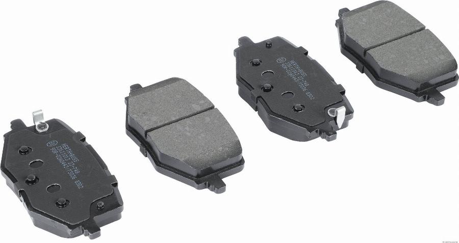 Herth+Buss Jakoparts J3611013 - Гальмівні колодки, дискові гальма autocars.com.ua