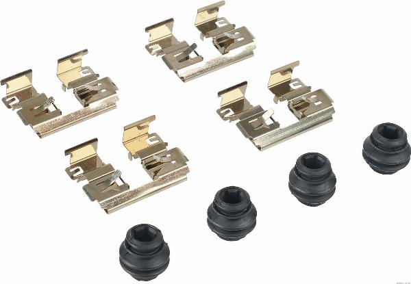 Herth+Buss Jakoparts J3660533 - Комплектуючі, колодки дискового гальма autocars.com.ua