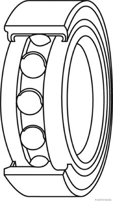 Herth+Buss Jakoparts J4708015 - Подшипник ступицы передн. Subaru. Suzuki пр-во Jakoparts autocars.com.ua